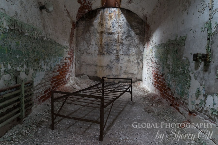 cell in Eastern State Penitentiary