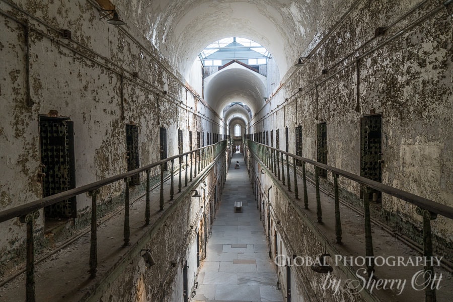 Abandoned prison photography