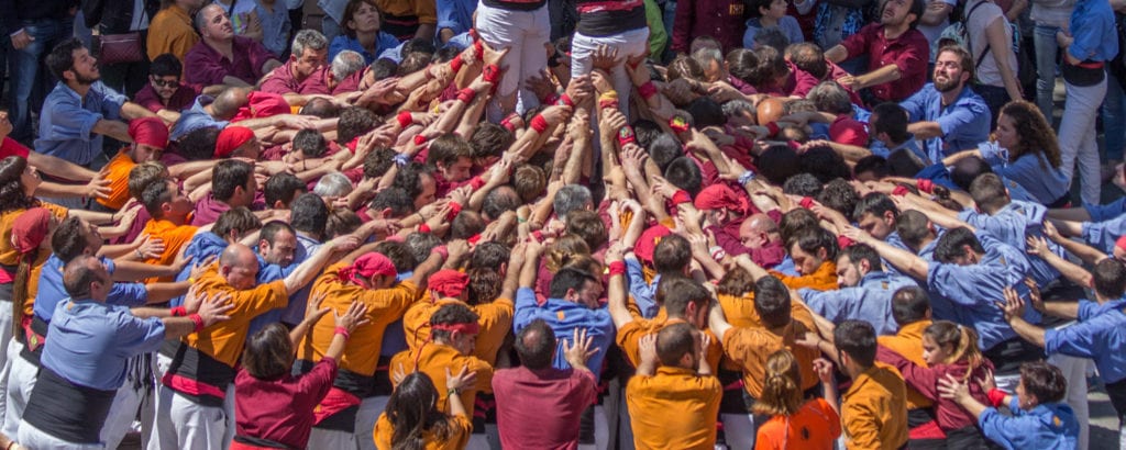 human towers catalonia