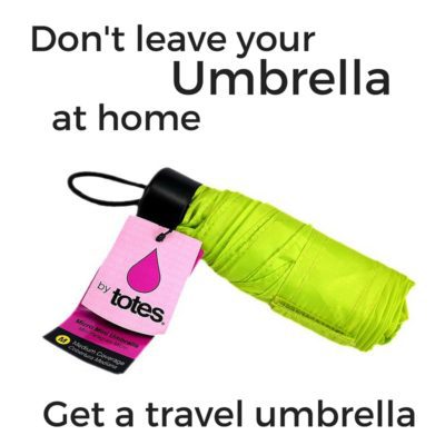 travel umbrella