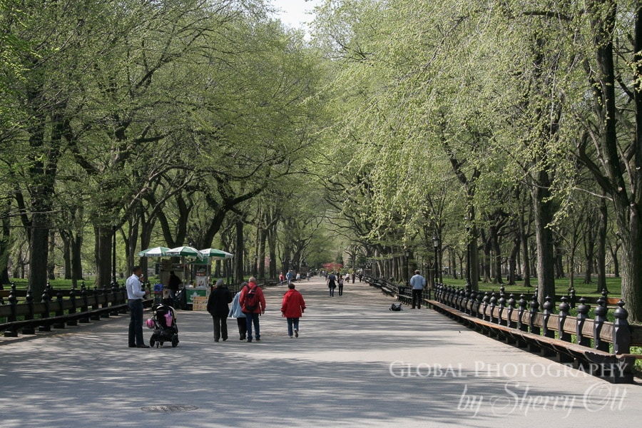 Central Park Poets Walk