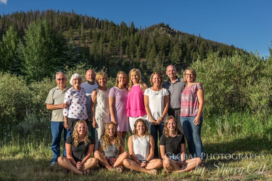 how to plan a family vacation: don't forget to take pictures! Here's a family portrait from our trip to Breckenridge