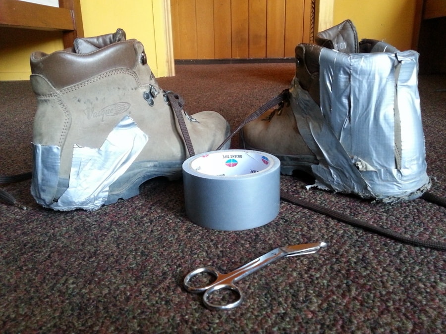 duct tape is definitely an essential piece of hiking gear