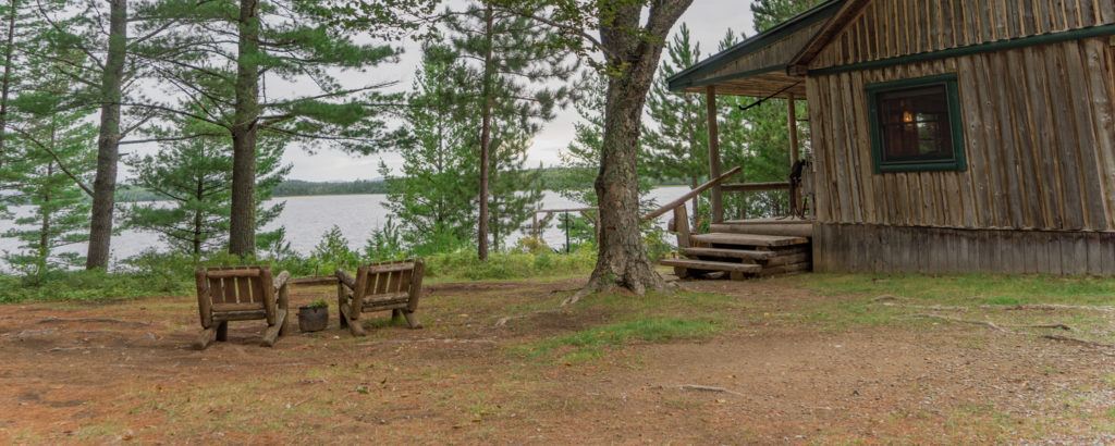 cabins in Maine wilderness Libby Camps