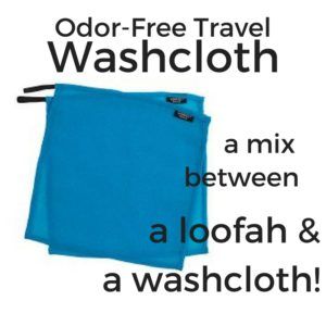 travel washcloth gift idea