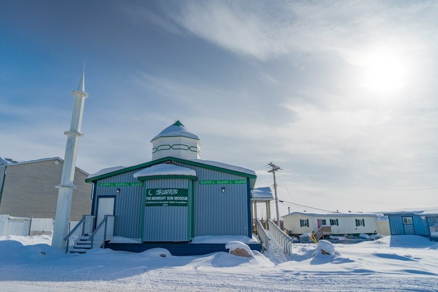 Inuvic Canadian Arctic Mosque