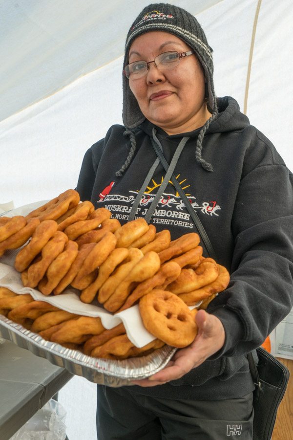 Muskrat Jamboree Inuvik eskimo donuts