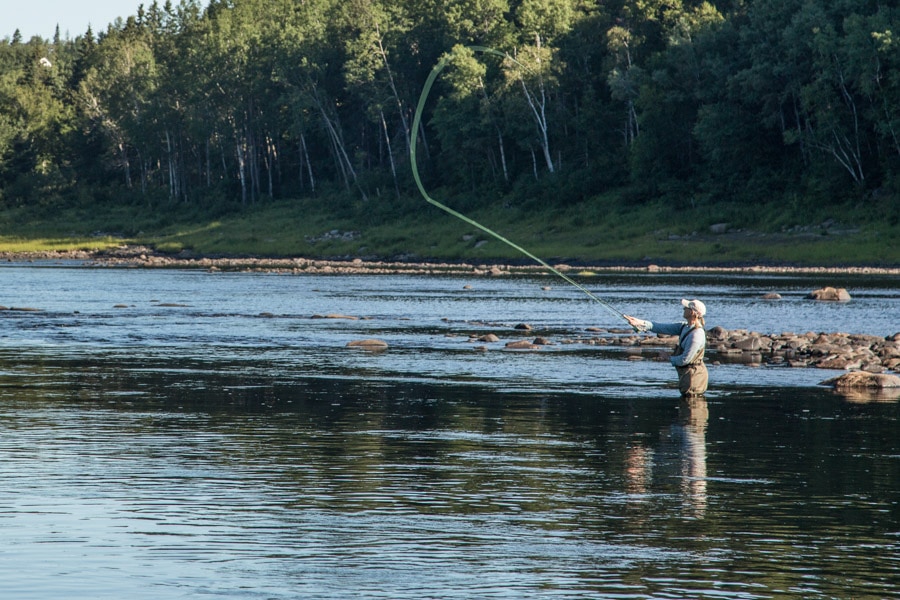 Miramichi river fly fishing