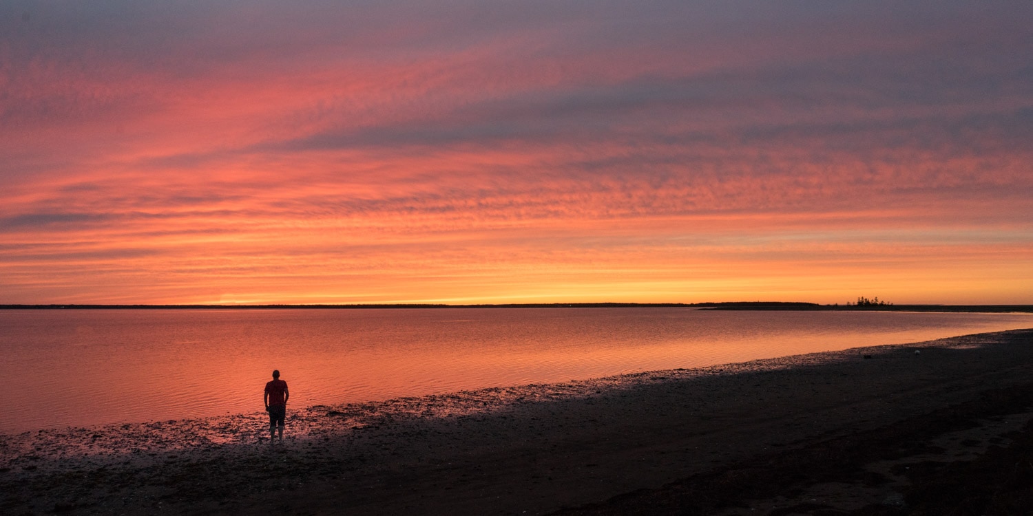 Sunset on the Acadian Peninsula