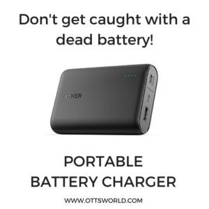 travel battery charger gift idea