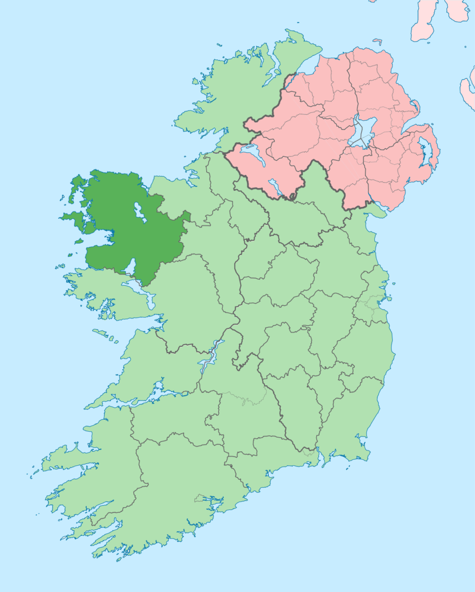 county Mayo Map