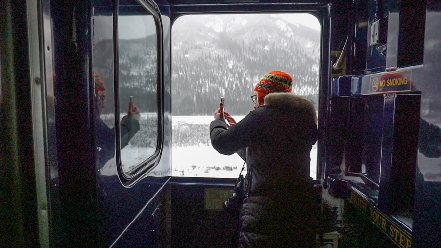 Alaska Train trips winter