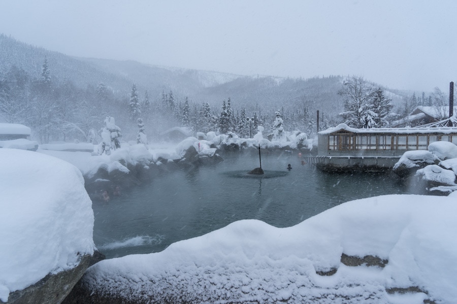 Fairbanks Winter Chena hot springs