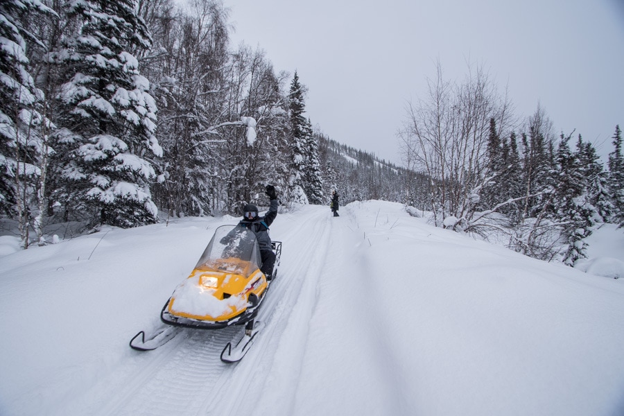 Fairbanks Alaska Winter Chena hot springs