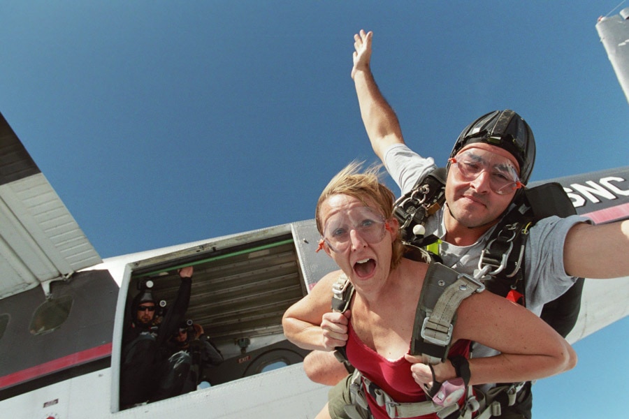 skydiving travel insurance