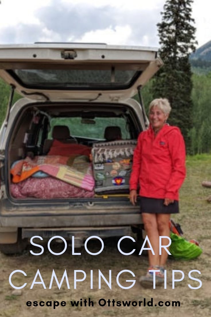 Solo Car Camping Tips