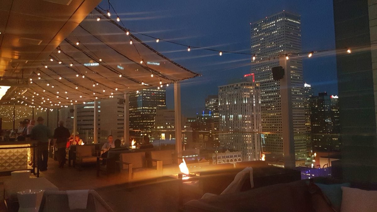 Denver rooftop bar