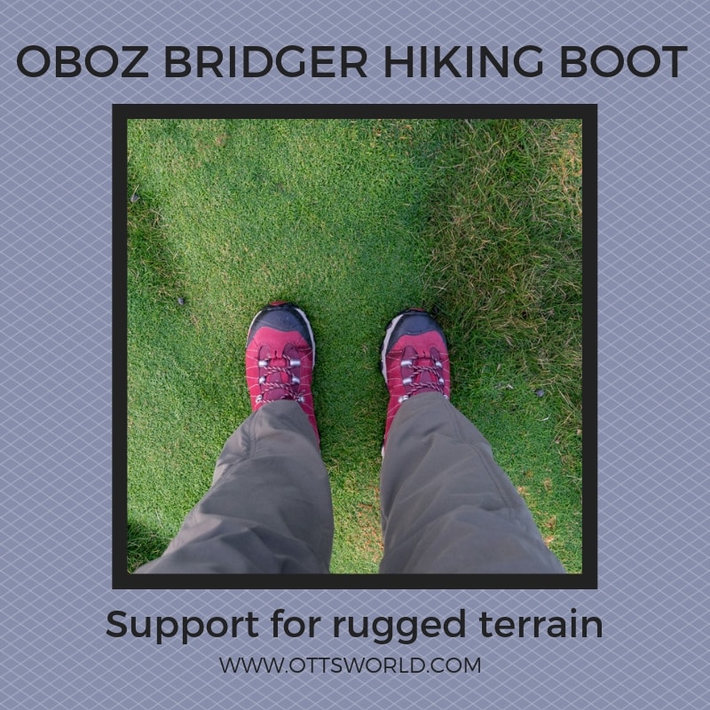 Oboz bridger hiking boot