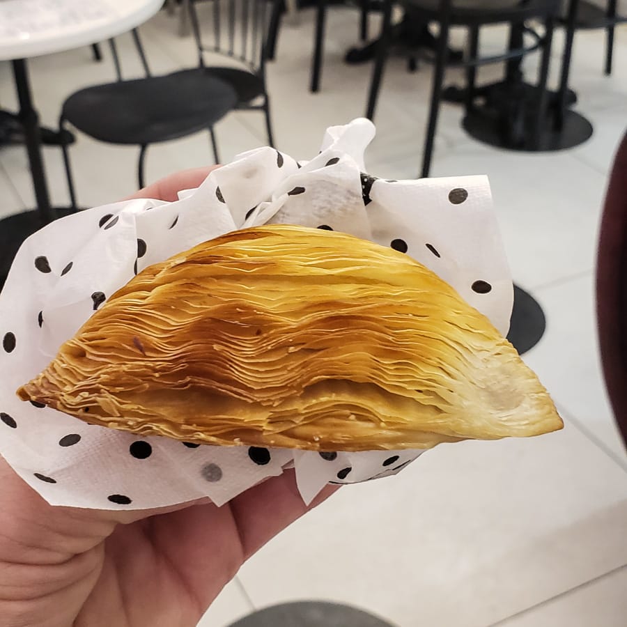 sfogliatella, a traditional Naples dessert food