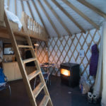 yurt glamping quebec winter