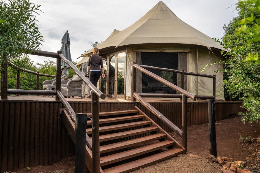 Thanda tented camp