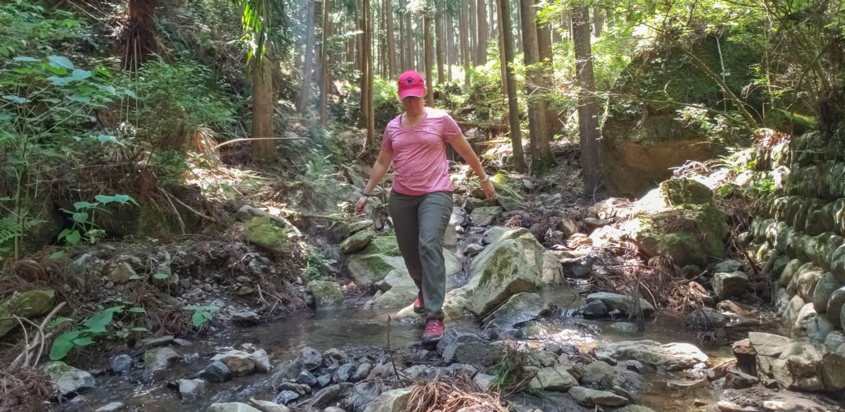 hiking the kumano kodo trail