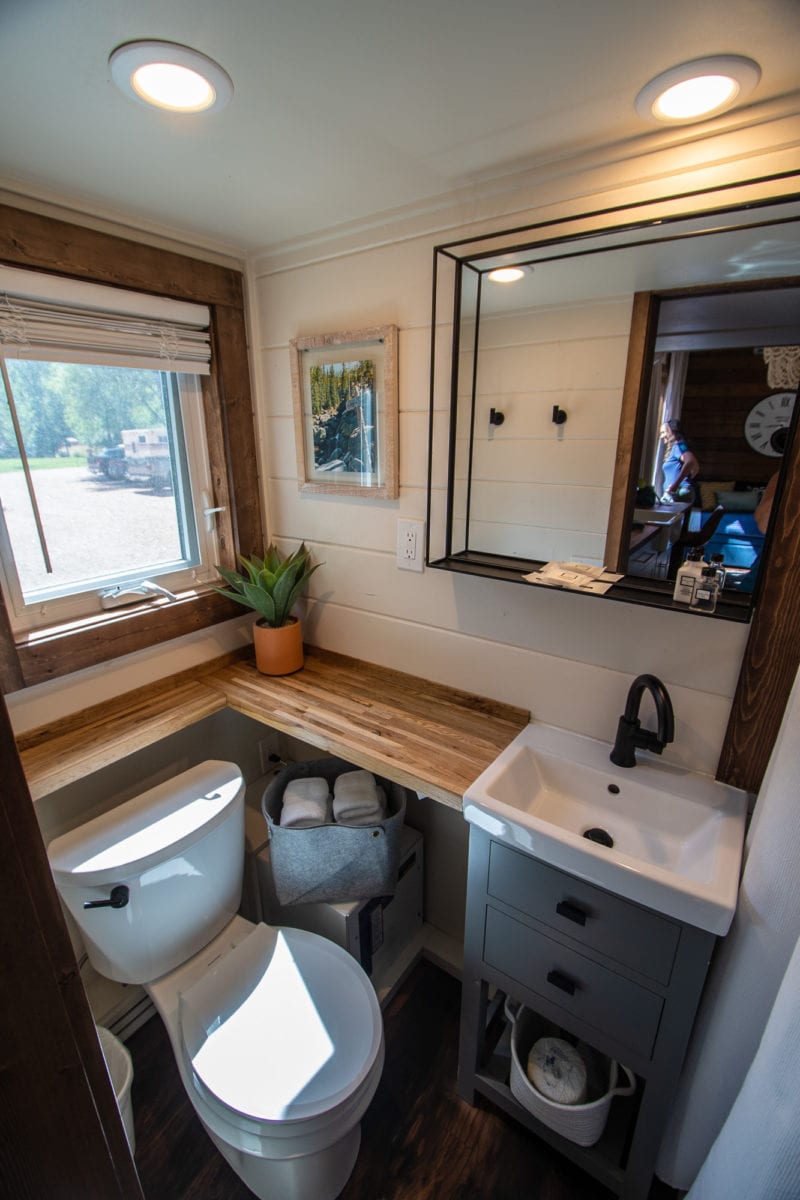 tiny home bathroom