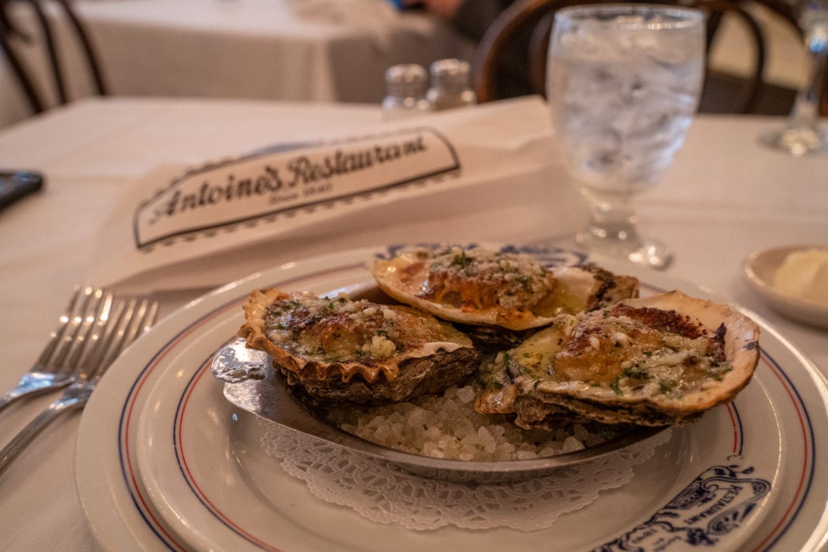 Antoines Restaurant Lunch