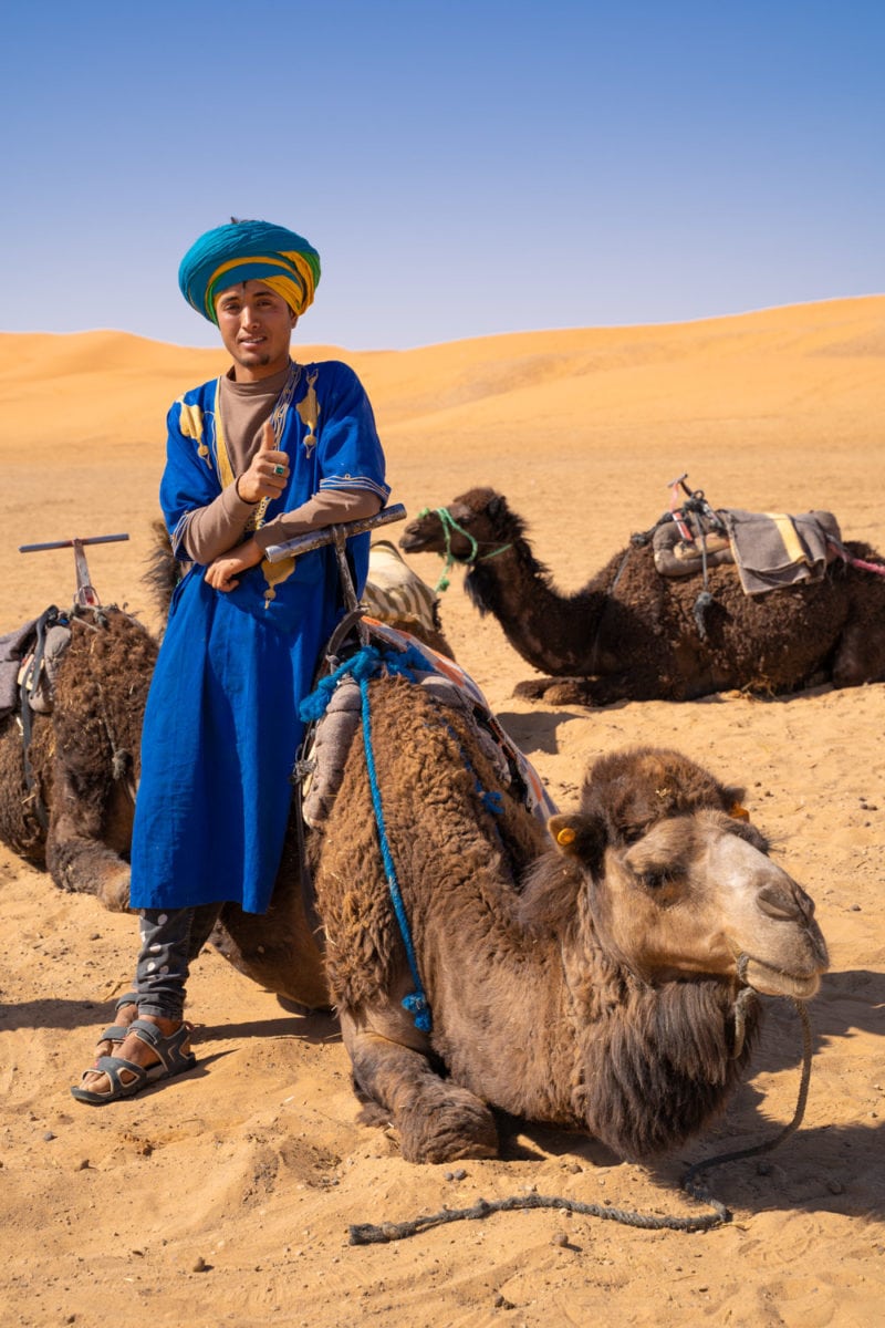 Aziz camel handler