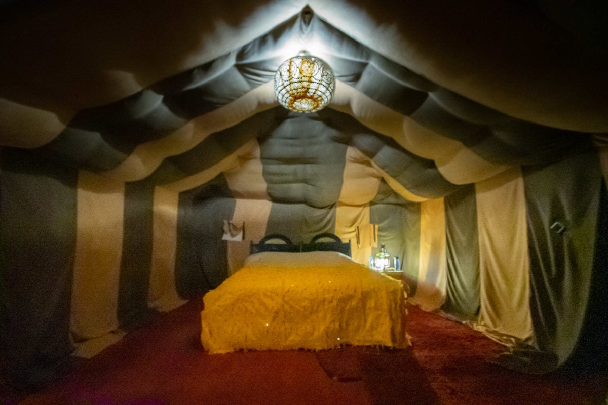 luxury tent sahara desert