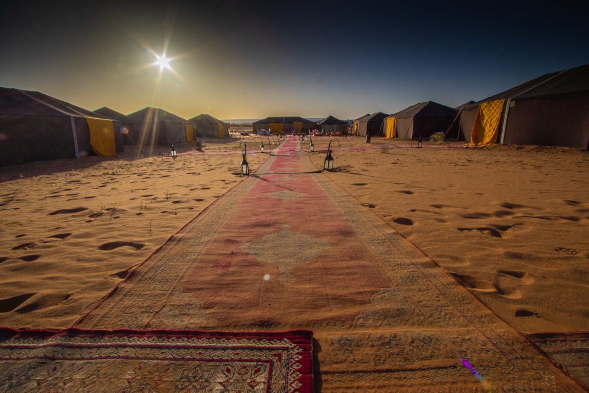 sahara desert camp
