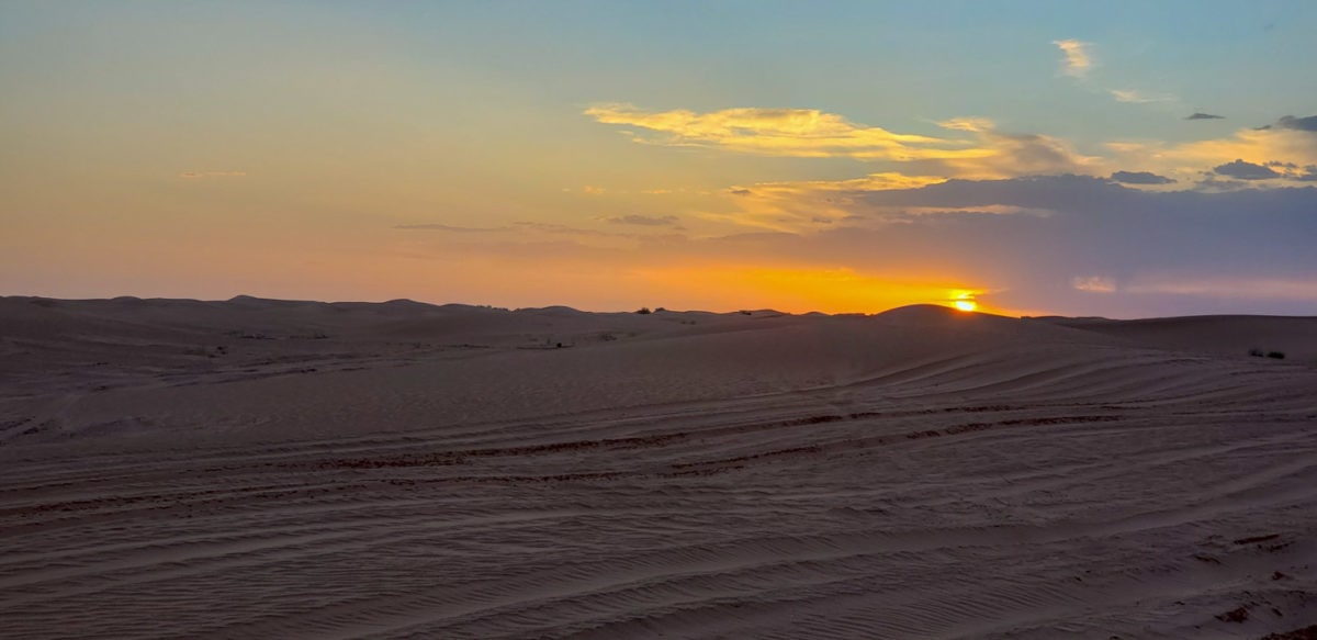 desert sunrise morocco