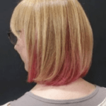 pink peekaboo hair