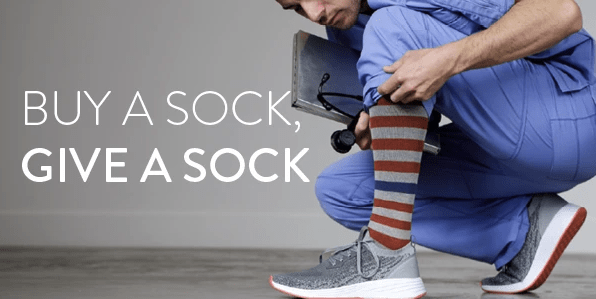 compression sock philanthropy