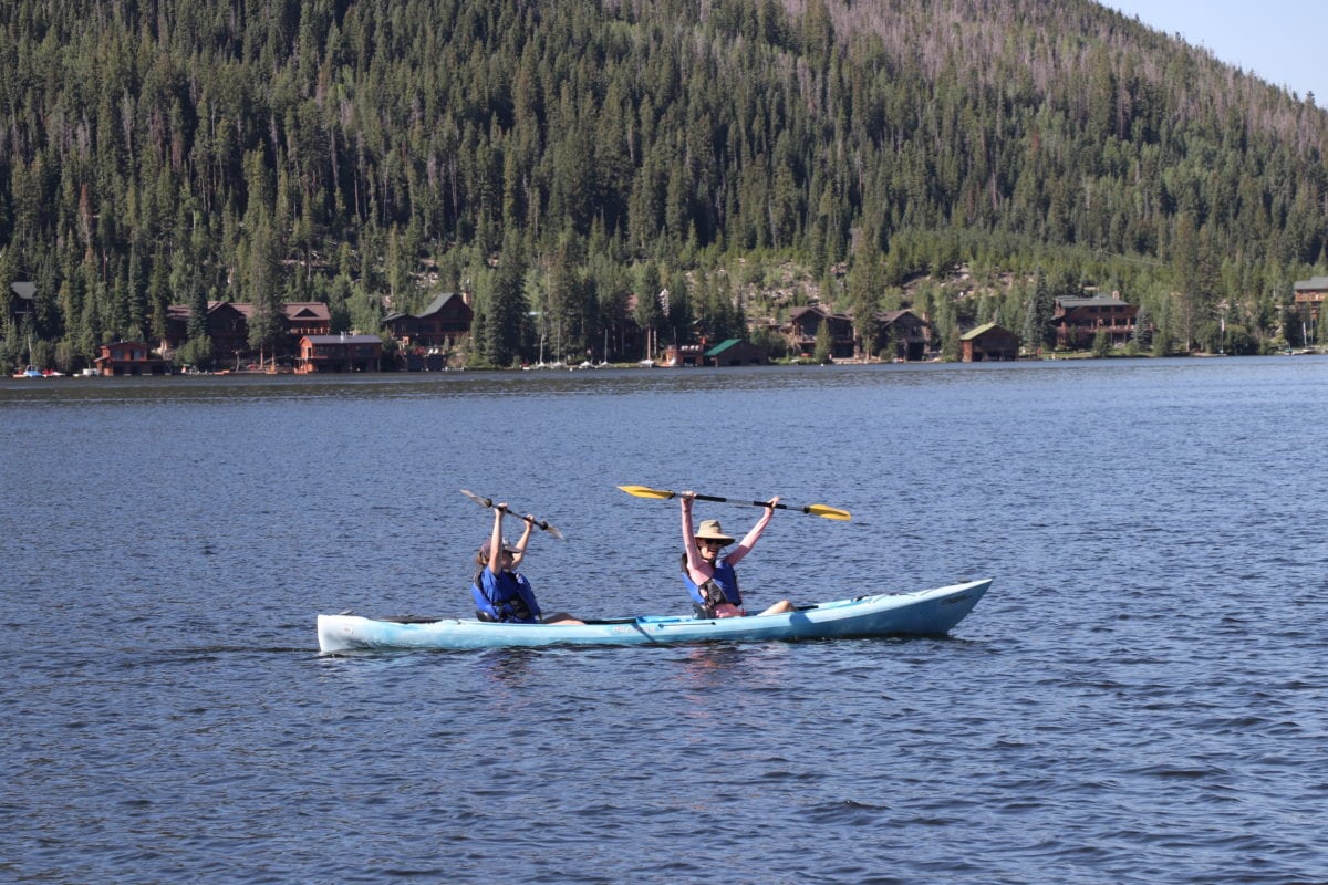 grand lake kayaking