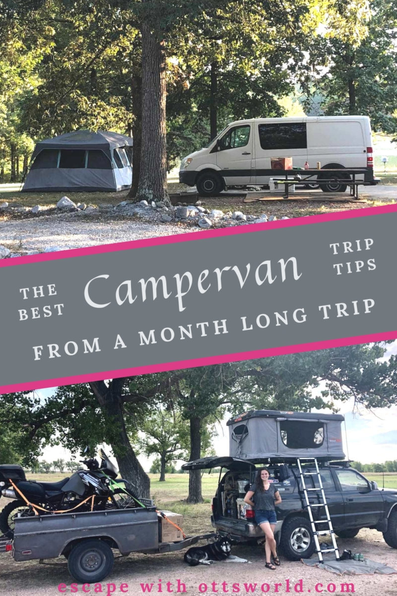 campervans at campsites