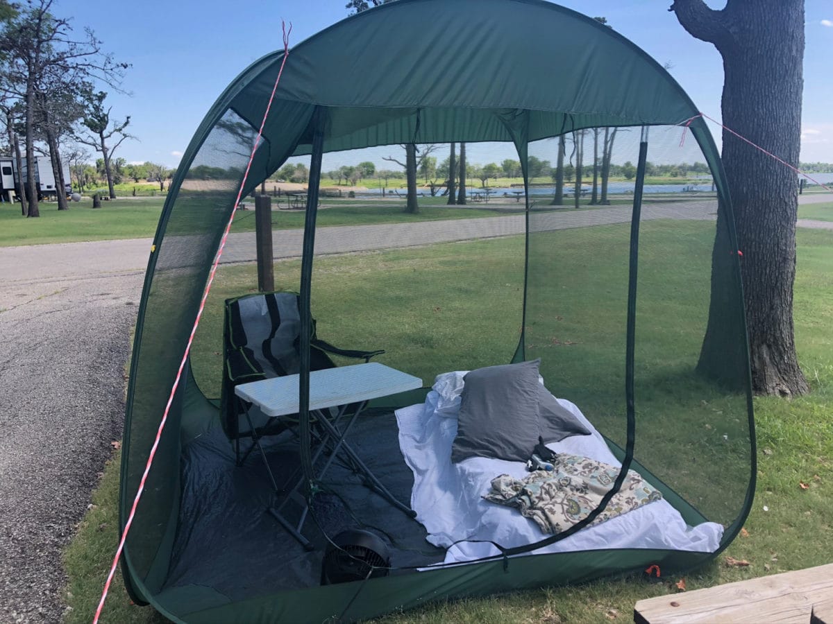 portable tent for campervan