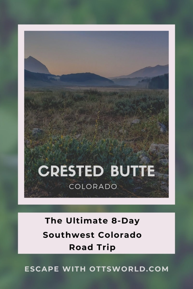 view of Crested Butte, Colorado