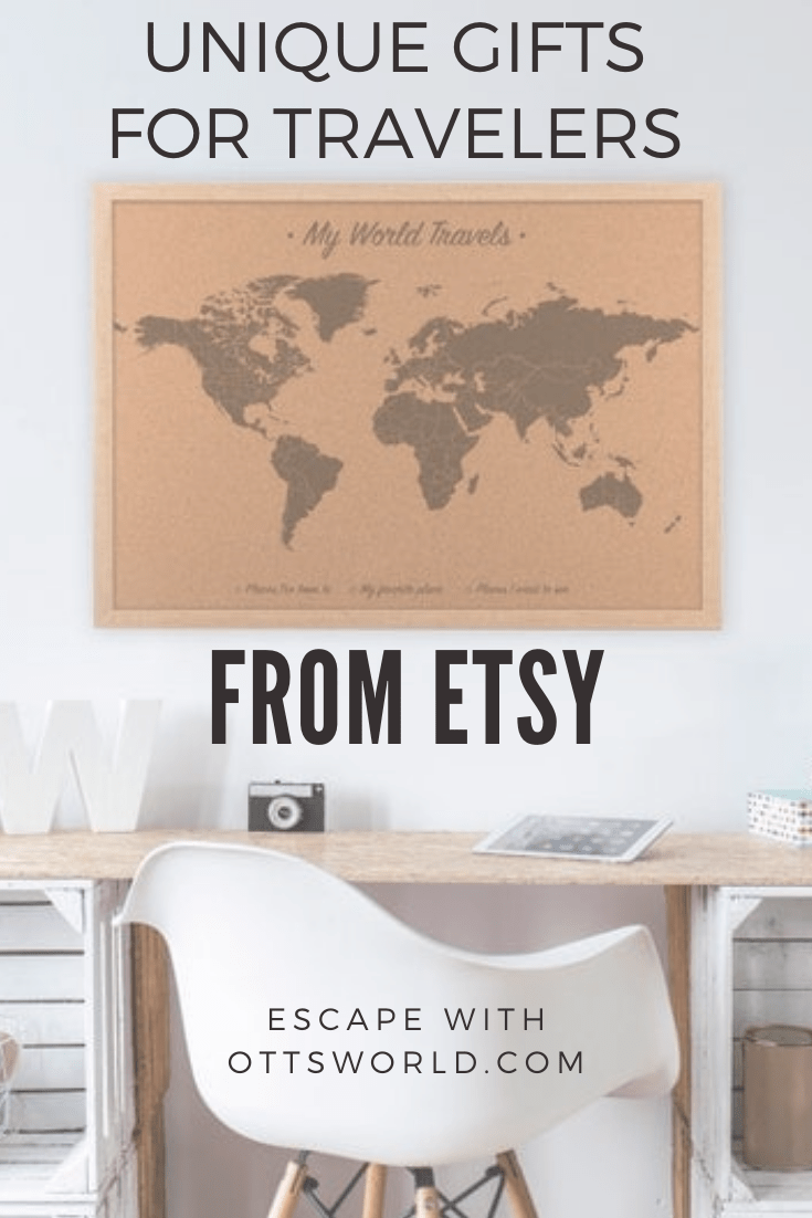 Unique Gifts for Travelers from Etsy