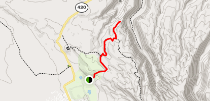 map of koloiki trail