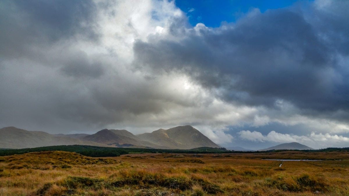 Ireland cloudscape