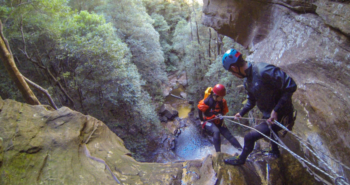 empress falls abseiling