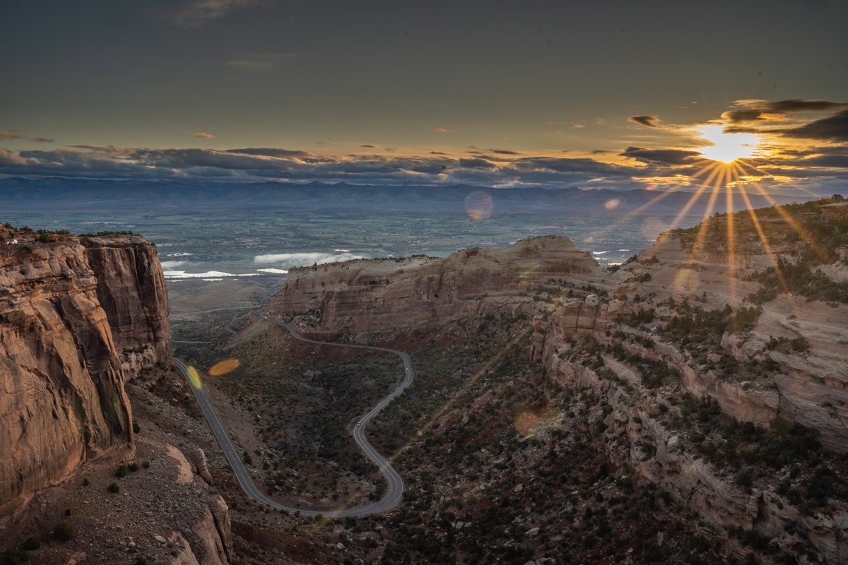 Rim rock Drive Colorado National Monument