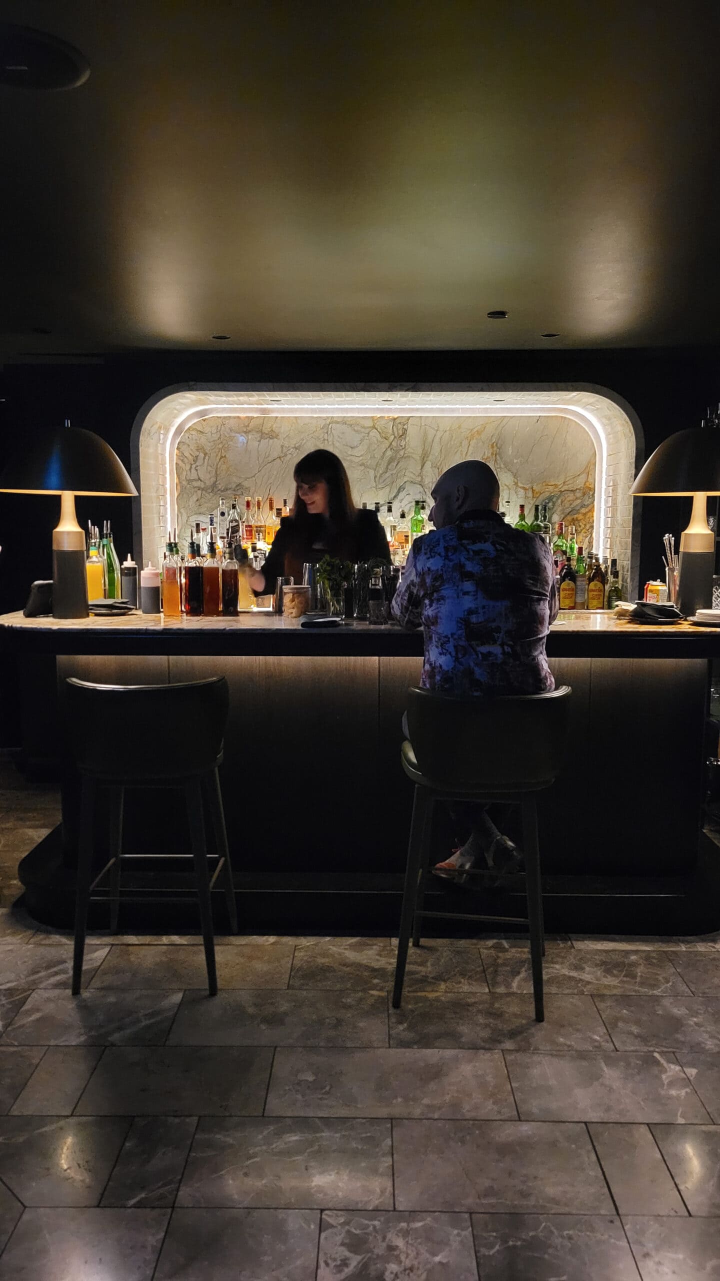 Muir hotel speakeasy bar