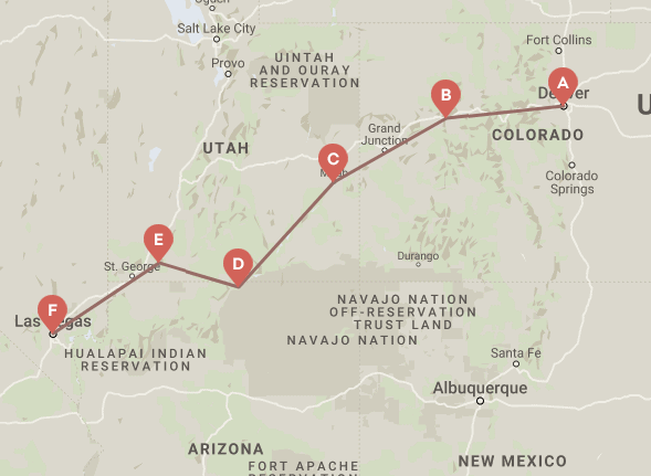 My Moab To Denver Rocky Mountaineer Colorado Prepare Journey
