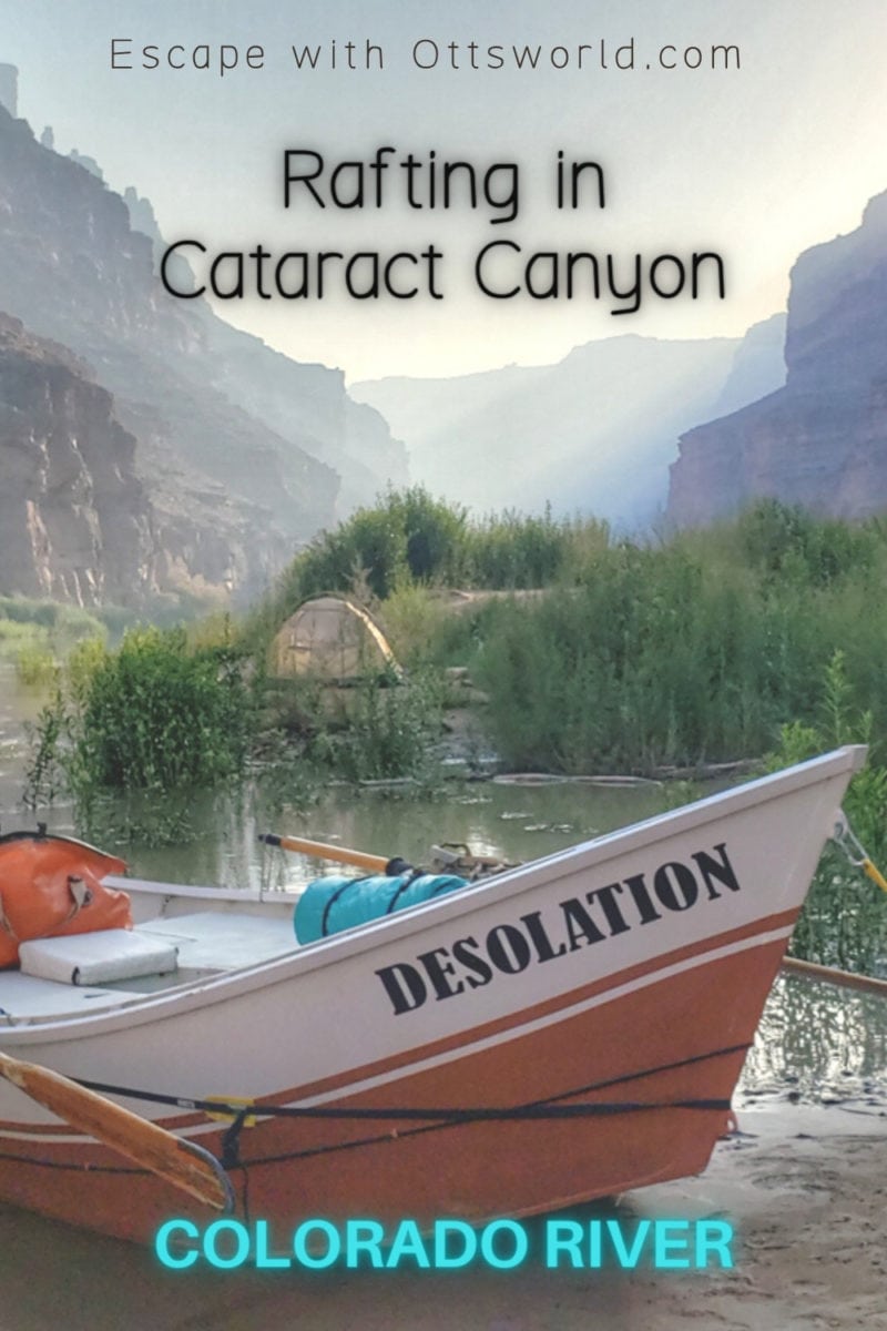 Rafting the Cataract Canyon through Canyonlands National Park