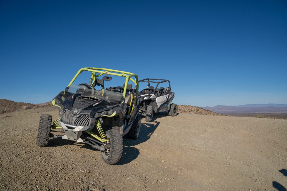 UTV rental near vegas