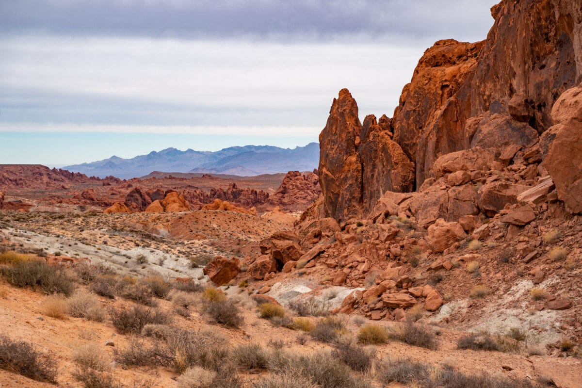 Valley of fire state park near vegas