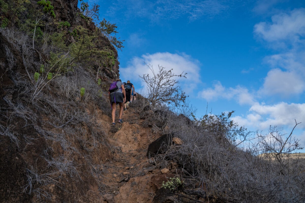 Galapagos Hiking