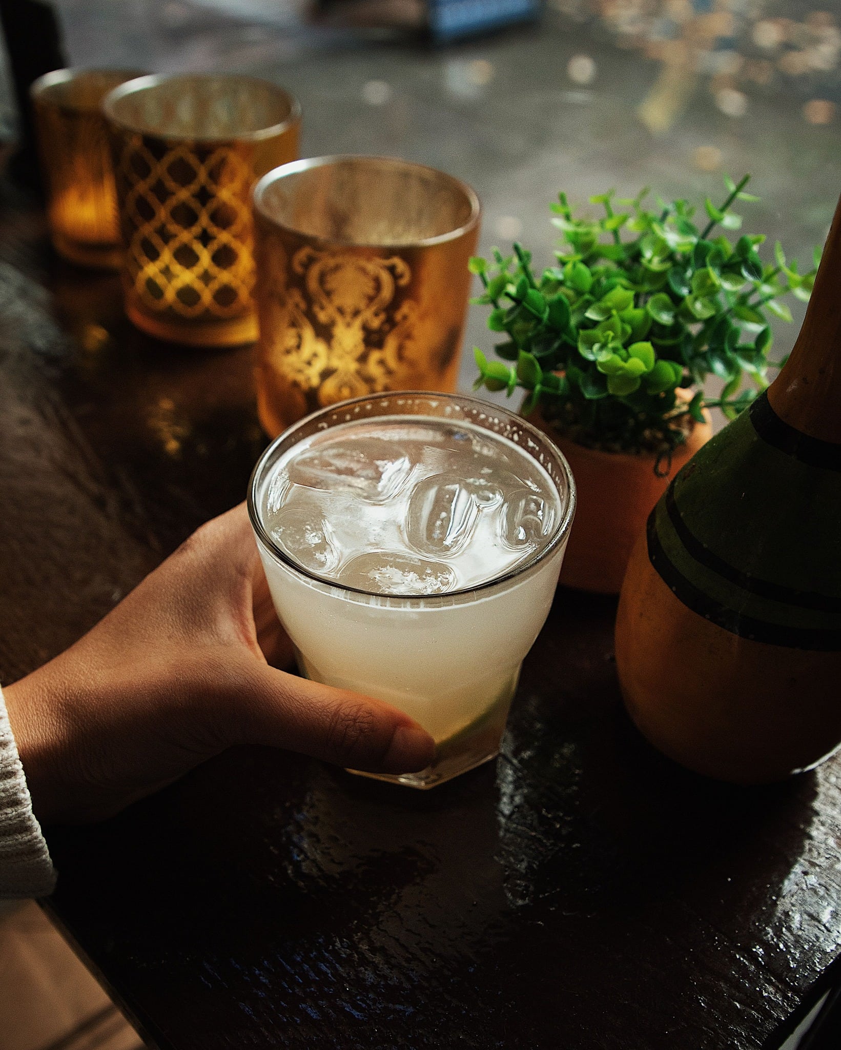 cardamom gin fizz